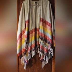 American Eagle Outfitters Poncho Wrap One Size